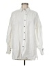 Storets Ivory Long Sleeve Button-Down Shirt Size M - photo 1