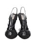XOXO Black Sandals Size 6 1/2 - photo 2