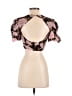 showpo Pink Short Sleeve Blouse Size 2 - photo 2