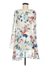 Tildon Floral Ivory Long Sleeve Blouse Size M - photo 1