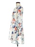 Tildon Floral Ivory Long Sleeve Blouse Size M - photo 5