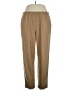 Eileen Fisher 100% Wool Solid Tan Wool Pants Size L - photo 1
