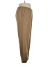 Eileen Fisher 100% Wool Solid Tan Wool Pants Size L - photo 4