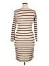 Loveappella Stripes Tan Casual Dress Size XL - photo 2
