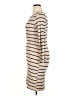 Loveappella Stripes Tan Casual Dress Size XL - photo 5