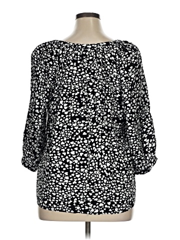Jones New York 3/4 Sleeve Button-Down Shirt (view 2)