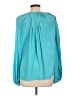 Ramy Brook 100% Polyester Teal Long Sleeve Blouse Size 10 (estimated) - photo 2