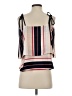 Banana Republic 100% Polyester Ivory Sleeveless Blouse Size S - photo 2