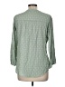 DR2 100% Rayon Green 3/4 Sleeve Blouse Size M - photo 2
