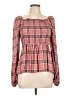 Inner Circle Inc. 100% Rayon Pink Long Sleeve Blouse Size L - photo 1