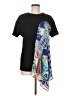 CQ by CQ Black Short Sleeve Top Size M - photo 1