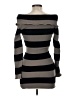 Unbranded 100% Polyester Stripes Gray Pullover Sweater Size M - photo 2