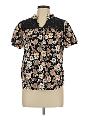 Faith and Joy Short Sleeve Blouse (view 1)