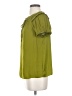 Catherine Malandrino 100% Polyester Green Short Sleeve Blouse Size S - photo 5