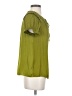 Catherine Malandrino 100% Polyester Green Short Sleeve Blouse Size S - photo 4