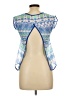 Assorted Brands 100% Polyester Blue Sleeveless Blouse Size 10 - photo 2
