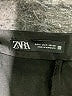 Zara Solid Black Formal Skirt Size S - photo 4