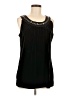 Carole Little Black Sleeveless Top Size M - photo 1