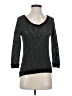 Olivia Moon 100% Polyester Black Pullover Sweater Size S - photo 1