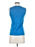 St. John Blue Sleeveless Top Size P (petite) - photo 2