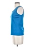 St. John Blue Sleeveless Top Size P (petite) - photo 5