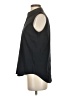 Ann Taylor Black Sleeveless Button-Down Shirt Size S - photo 5