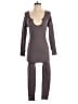 OQQ Gray Purple Jumpsuit Size S - photo 1
