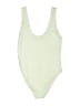 Zara Solid Green Bodysuit Size M - photo 2