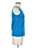 St. John Blue Sleeveless Top Size P (petite) - photo 4