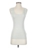 St. John Silver Sleeveless Top Size P (petite) - photo 1