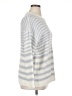 Sanctuary Stripes Silver Pullover Sweater Size 1X - photo 4