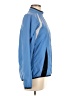 Asics 100% Polyester Blue Track Jacket Size M - photo 4