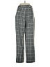 Shein Plaid Gray Casual Pants Size S - photo 2