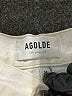 AGOLDE 100% Cotton Ivory Jeans Size 26 waist - photo 4