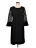 rsvp by TALBOTS 100% Polyester Black Casual Dress Size 8 - photo 1