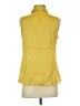 Adiva 100% Polyester Yellow Sleeveless Blouse Size S - photo 2