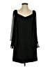 Calvin Klein Solid Black Cocktail Dress Size 4 - photo 1