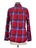 Gap Outlet Plaid Red Long Sleeve Button-Down Shirt Size M - photo 2