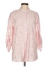 Focus Pink Long Sleeve Button-Down Shirt Size L - photo 1