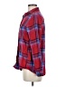 Gap Outlet Plaid Red Long Sleeve Button-Down Shirt Size M - photo 5