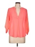 iris Orange 3/4 Sleeve Blouse Size L - photo 1