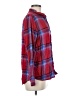 Gap Outlet Plaid Red Long Sleeve Button-Down Shirt Size M - photo 4