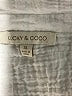 Lucky & Coco Ivory Long Sleeve Button-Down Shirt Size XL - photo 7