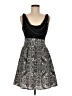 Express Paisley Black Cocktail Dress Size 6 - photo 1