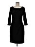 Calvin Klein Solid Black Cocktail Dress Size 6 - photo 1