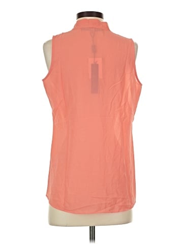 Rose + Olive Sleeveless Blouse (view 2)
