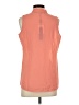 Rose + Olive 100% Polyester Orange Sleeveless Blouse Size XS - photo 2