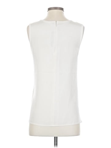 St. John Sleeveless Silk Top (view 2)