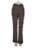 Pieces Houndstooth Brown Casual Pants Size XXS - photo 2
