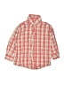 Bella Bliss 100% Cotton Plaid Orange Long Sleeve Button-Down Shirt Size 3 - photo 1